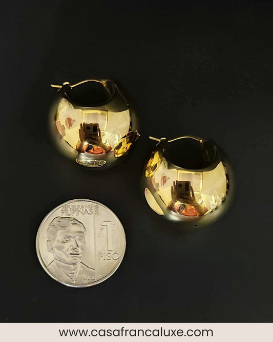 18K Chunky Earrings