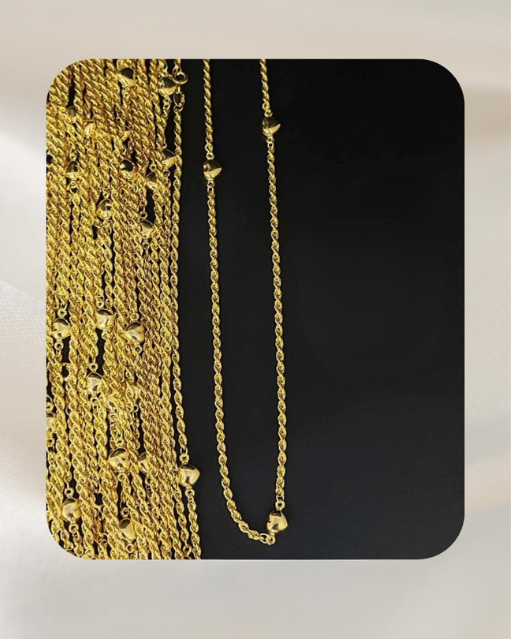 18K Yellow Gold Necklace