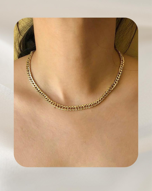 18K Yellow Gold Necklace