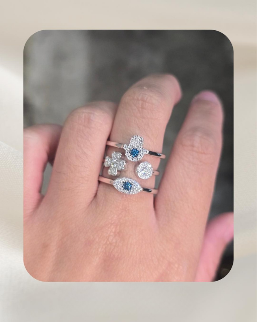 14K Diamond Ring