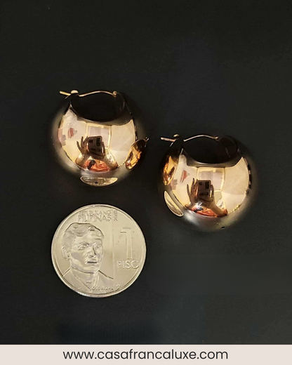 18K Chunky Earrings