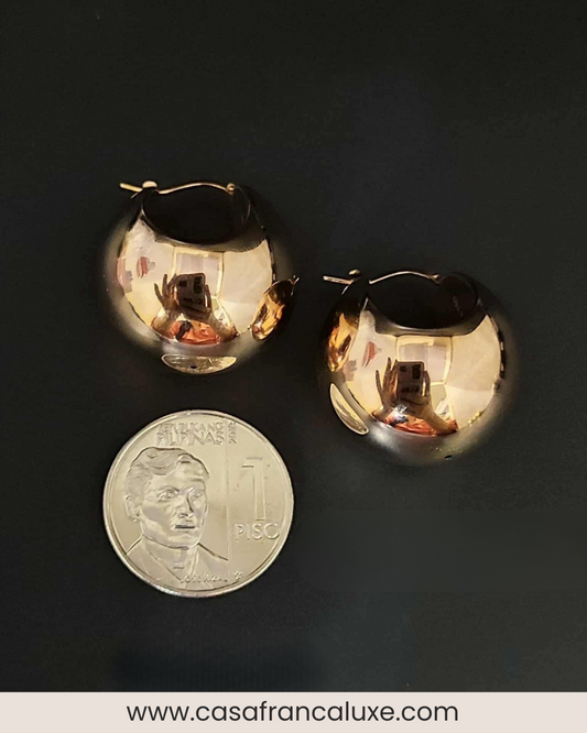 18K Chunky Earrings
