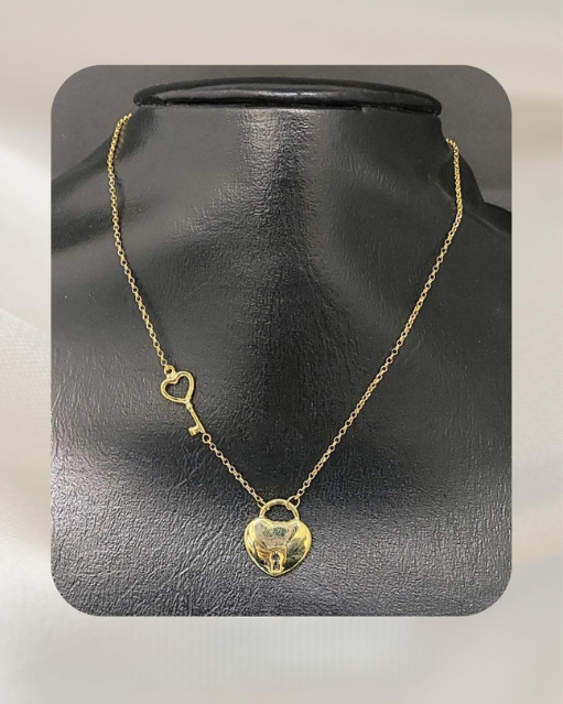 18K Yellow Gold Necklace