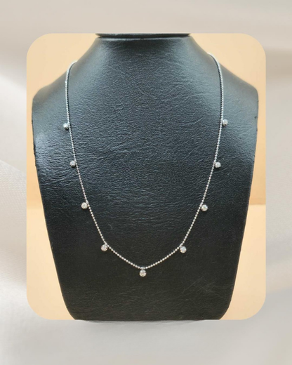 14K Diamond Necklace