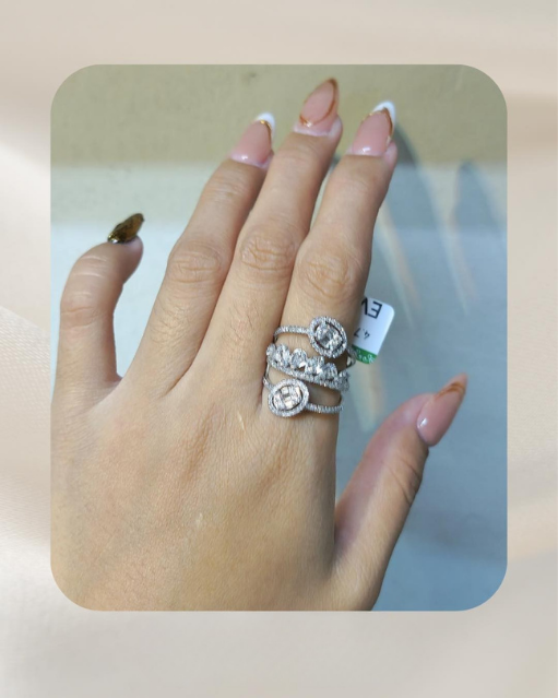 14K Diamond Ring