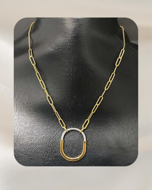 18K Yellow Gold Necklace