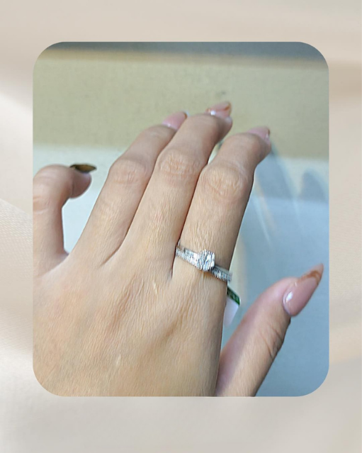 14K Diamond Ring