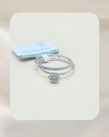 14K Diamond Ring