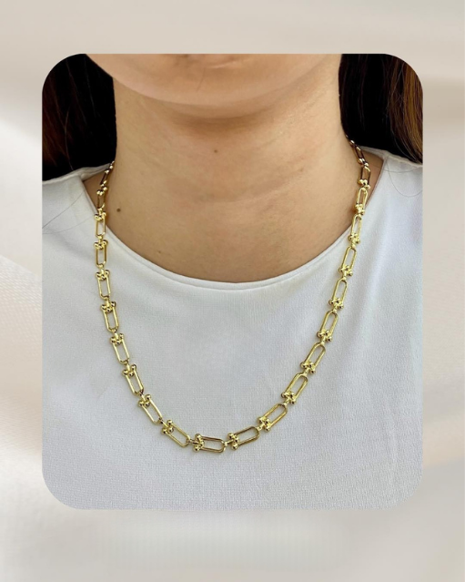 18K Yellow Gold Necklace