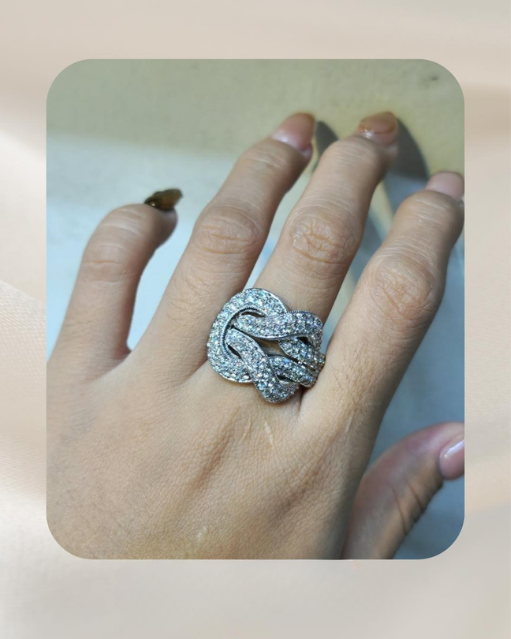 14K Diamond Ring