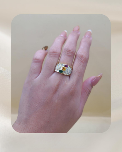 18K Diamond Ring