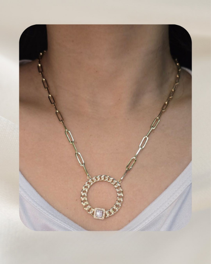 14K Diamond Necklace