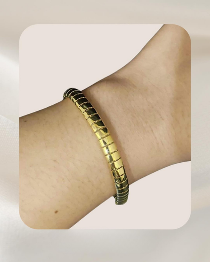 18K Yellow Gold Unisex Bracelet