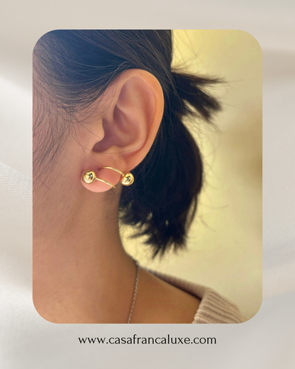 18K De Roscas Earrings