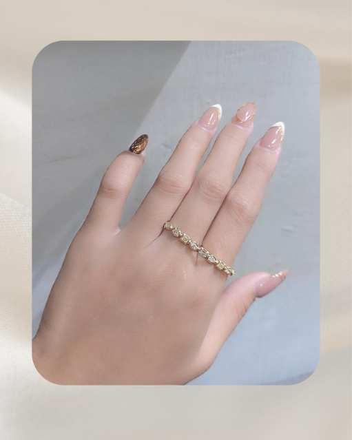 14K Diamond Ring