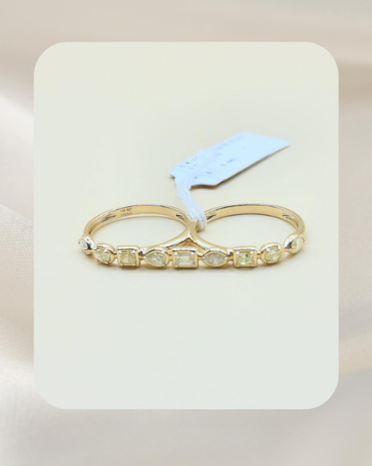 14K Diamond Ring