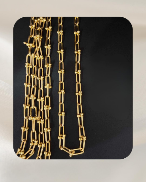 18K Yellow Gold Necklace