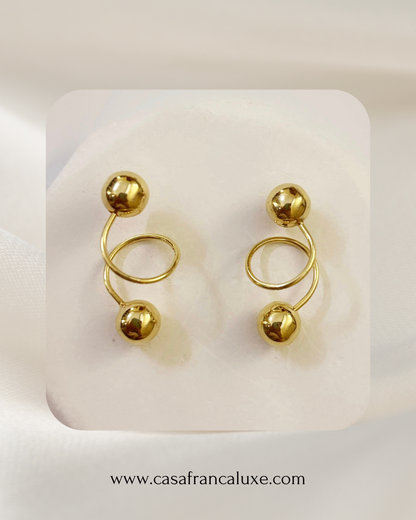 18K De Roscas Earrings