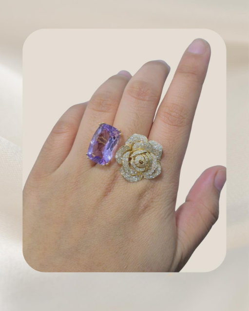14K Diamond Ring