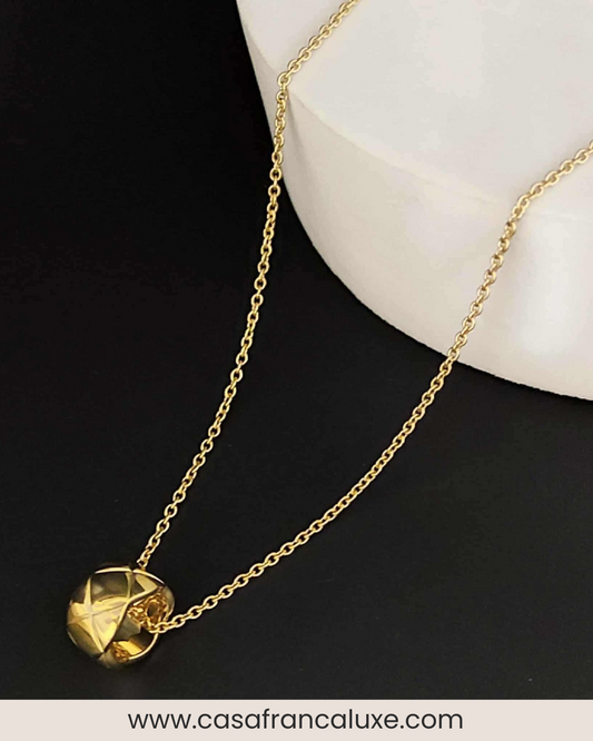 18K HK Setting Necklace