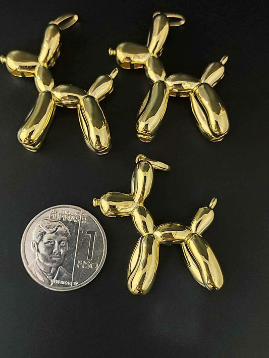 18K Dog Pendant