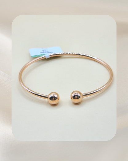 18K Rose Gold Bangle