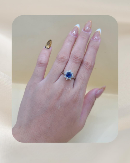 18K Diamond Ring