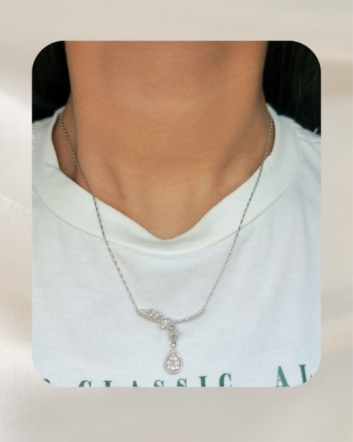 14K Diamond Necklace