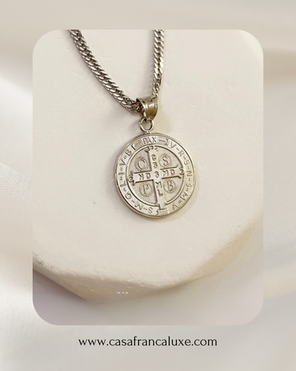 18K St. Benedict Necklace Set