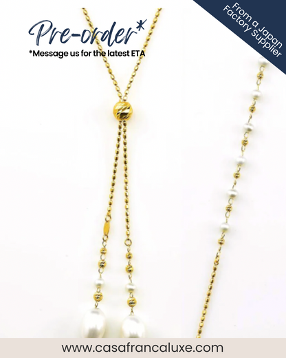 K18 Japan Gold 31" Long Necklace