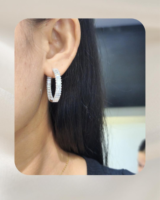 14K Diamond Earrings