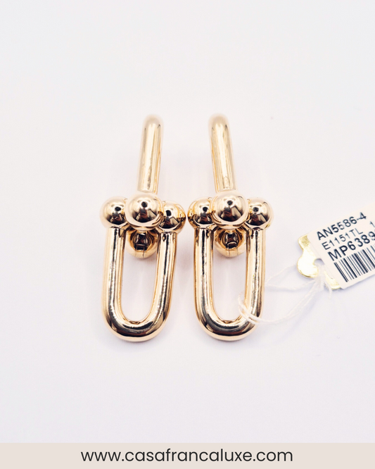 14K HK Setting Earrings