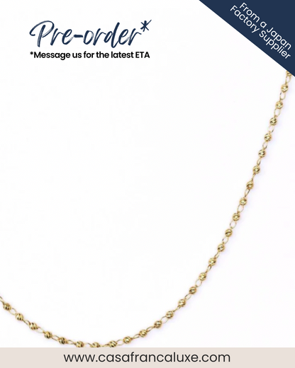 K18 Japan Gold Necklace