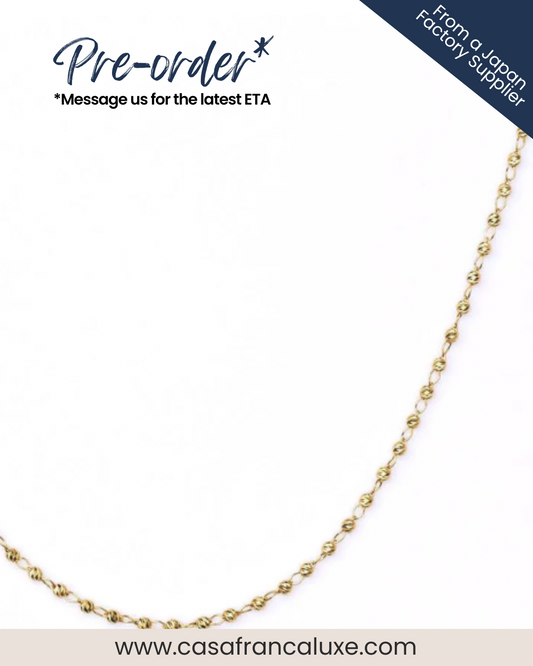 K18 Japan Gold Necklace