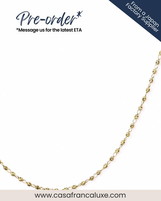 K18 Japan Gold Necklace