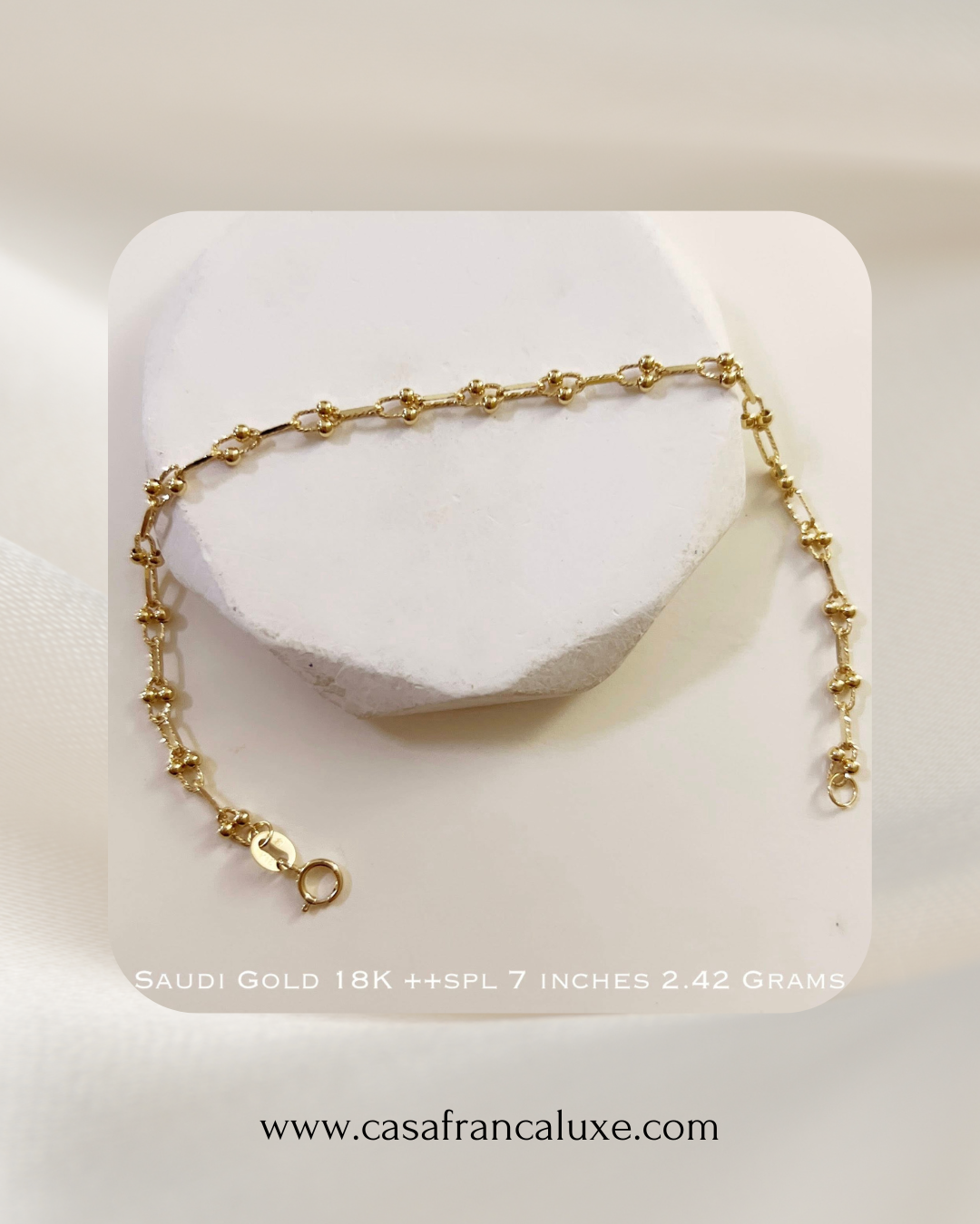 18K Bracelet