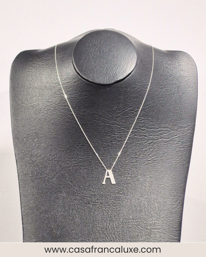 14K Initial Diamond Necklace