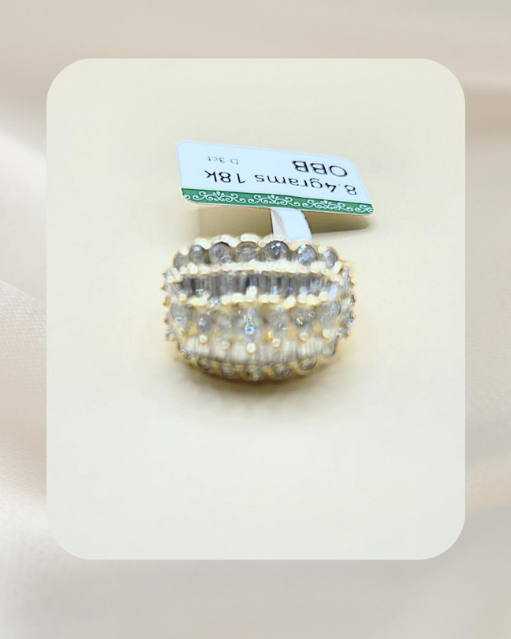 18K Diamond Ring