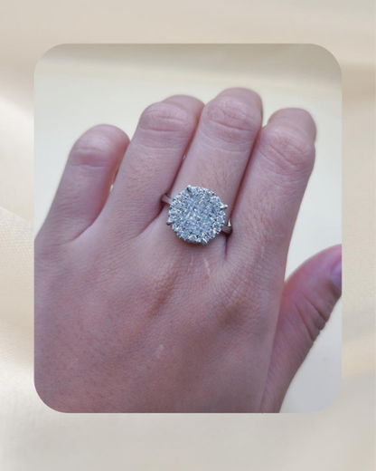 14K Diamond Ring