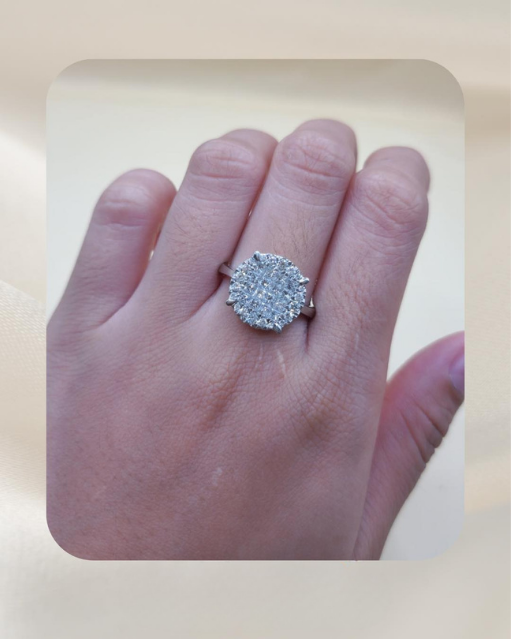 14K Diamond Ring