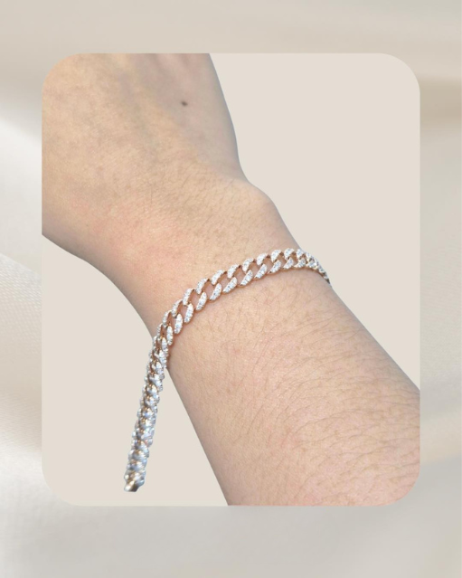 14K Diamond Bracelet