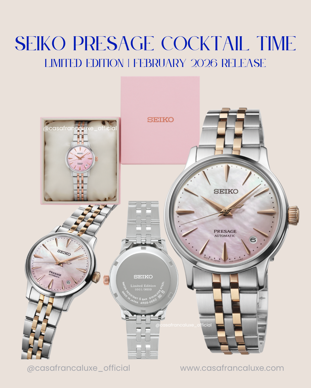 Seiko Presage Cocktail Time SARY270