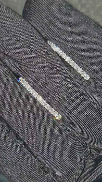 14K Diamond Earrings