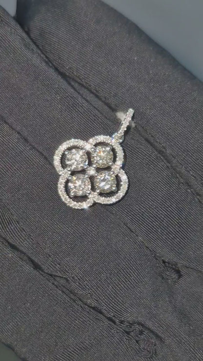 14K Diamond Pendant