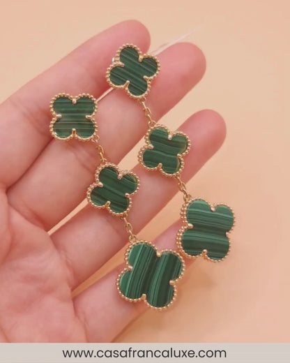 14K HK Setting Earrings