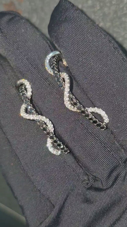 18K Diamond Earrings