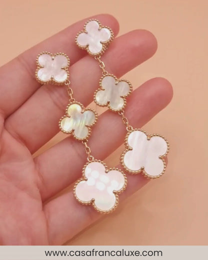 14K HK Setting Earrings