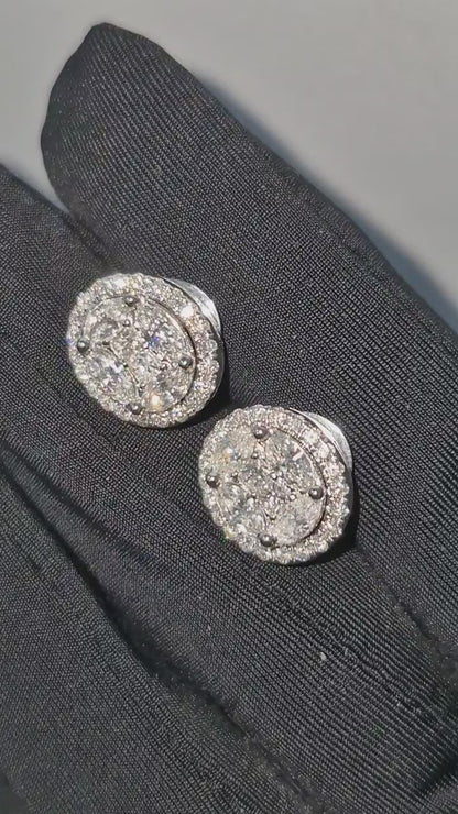 14K 2-Way Diamond Earrings