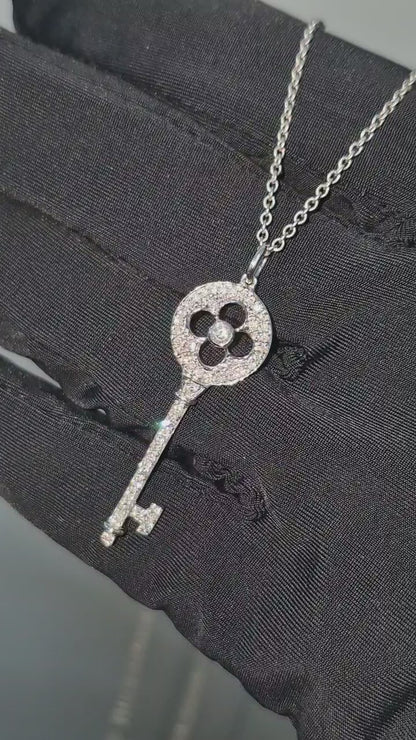 18K HK Setting Diamond Necklace