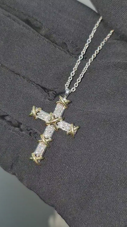 18K HK Setting Diamond Necklace